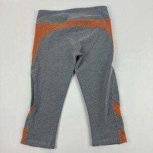 Trina Turk Crop Leggings Womens Small Gray Orange